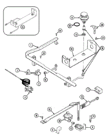 05 - Gas Controls parts for Maytag Range CRG7700AAL from AppliancePartsPros.com