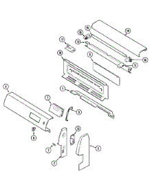 02 - Control Panel parts for Maytag Range CRG7700CAW from AppliancePartsPros.com