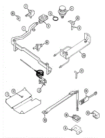 04 - Gas Controls parts for Maytag Range CRG8200CAL from AppliancePartsPros.com