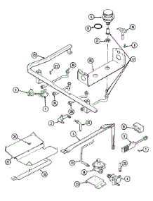 04 - Gas Controls parts for Maytag Range CRG8600AAL from AppliancePartsPros.com