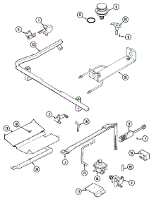 05 - Gas Controls parts for Maytag Range CRG9700BAL from AppliancePartsPros.com