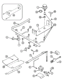 04 - Gas Controls parts for Maytag Range CRG9800AAL from AppliancePartsPros.com