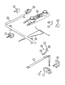 03 - Gas Controls (Crp5300axx) parts for Maytag Range CRP5300AXL from AppliancePartsPros.com