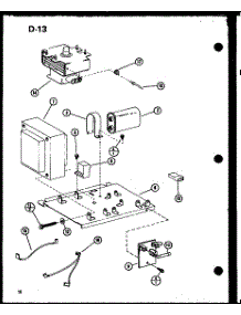 04 - Page 4 parts for Amana Microwave CRRL-700 / P7638101M from AppliancePartsPros.com
