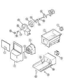 09 - Ice Bin (Rev 10) parts for Crosley Refrigerator CS21B5DW from AppliancePartsPros.com
