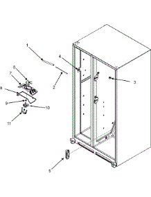 05 - Evap Fan Assy. parts for Crosley Refrigerator CS26G3W from AppliancePartsPros.com