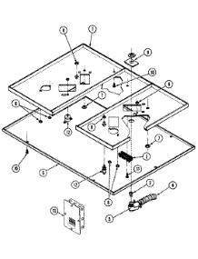 02 - Body (Series 10) parts for Maytag Cooktop CSE8000ACB from AppliancePartsPros.com