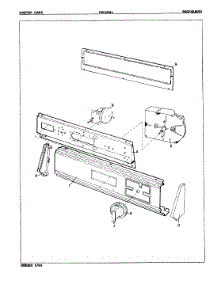 02 - Control Panel (Orig. Rev. A) parts for Crosley Washer CW20M4A from AppliancePartsPros.com