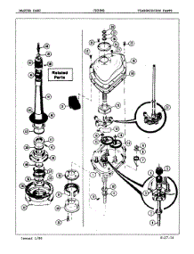 03 - Transmission parts for Crosley Washer CW20M8H from AppliancePartsPros.com