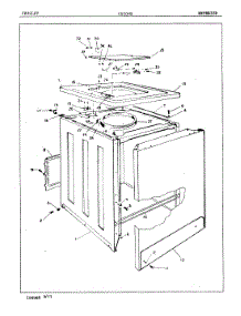 03 - Exterior (Orig. Rev. A) parts for Crosley Washer CW20M9N from AppliancePartsPros.com