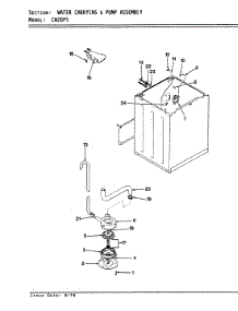15 - Water Carrying (Orig. Rev. A-D) parts for Crosley Washer CW20P5A from AppliancePartsPros.com