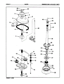 05 - Transmission (Orig. Rev. A-D) parts for Crosley Washer CW20P8A from AppliancePartsPros.com