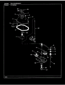 05 - Transmission (Orig-Cw20pxsc) parts for Crosley Washer CW20P8HSC from AppliancePartsPros.com