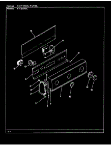 05 - Control Panel (Orig-Cw20p8xsc) parts for Crosley Washer CW20P8WSC from AppliancePartsPros.com