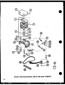04 - Motor parts for Amana Washer CW2303 / P7762131W from AppliancePartsPros.com