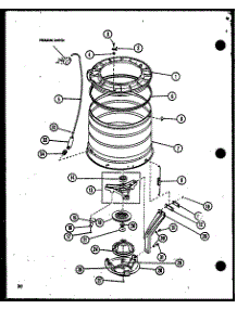 07 - Page 8 parts for Amana Washer CW2303 / P7762131W from AppliancePartsPros.com