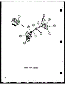 03 - Mixing Valve Assy parts for Amana Washer CW2303G / P1122908W G from AppliancePartsPros.com