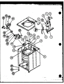 02 - Page 4 parts for Amana Washer CW3303W / P1128411W W from AppliancePartsPros.com