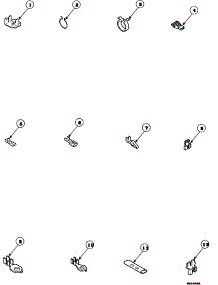 18 - Terminals parts for Amana Washer CW8202W2 / PCW8202W2 from AppliancePartsPros.com