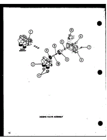03 - Mixing Valve Assy parts for Amana Washer CW9003 / P7804725W from AppliancePartsPros.com