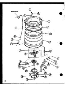 07 - Page 8 parts for Amana Washer CW9003 / P7804725W from AppliancePartsPros.com