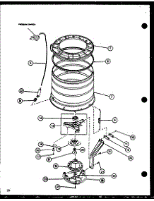 08 - Page 8 parts for Amana Washer CW9003W / P1122805W W from AppliancePartsPros.com