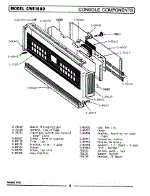02 - Control Panel (Cwe1000) parts for Maytag Oven CWE1000 from AppliancePartsPros.com