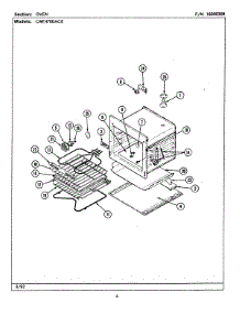 03 - Oven (Cwe4700ace) parts for Maytag Oven CWE4700ACE from AppliancePartsPros.com