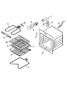 05 - Oven (Cwe4800acs) parts for Maytag Oven CWE4800ACS from AppliancePartsPros.com