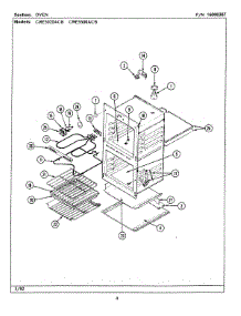 05 - Oven (Cwe5020acb, Cwe5500acb) parts for Maytag Oven CWE5020ACB from AppliancePartsPros.com