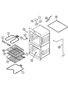06 - Oven parts for Maytag Oven CWE5200ACB from AppliancePartsPros.com