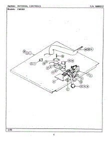 05 - Internal Controls parts for Maytag Oven CWE602 from AppliancePartsPros.com