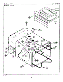 06 - Oven parts for Maytag Oven CWE602 from AppliancePartsPros.com