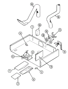 04 - Internal Controls parts for Maytag Oven CWE7800ACE from AppliancePartsPros.com