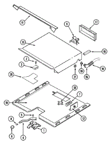 04 - Internal Controls (Cwe9000bcm) parts for Maytag Oven CWE9000BCM from AppliancePartsPros.com