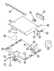 05 - Internal Controls parts for Maytag Oven CWE9030BDE from AppliancePartsPros.com