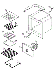 05 - Oven parts for Maytag Oven CWE9030DDB from AppliancePartsPros.com