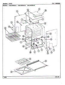 07 - Oven parts for Maytag Oven CWG3020BAE from AppliancePartsPros.com