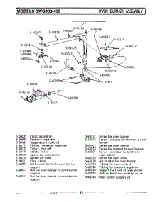 05 - Oven Burner Assembly parts for Maytag Oven CWG401 from AppliancePartsPros.com