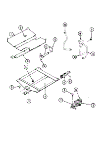 04 - Gas Controls parts for Admiral Oven CWGA800AAB from AppliancePartsPros.com