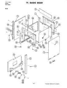 04 - Body parts for Jenn-Air Range D146 from AppliancePartsPros.com