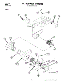 02 - Blower Motor parts for Jenn-Air Range D146-C from AppliancePartsPros.com