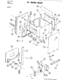 04 - Body parts for Jenn-Air Range D146-C from AppliancePartsPros.com