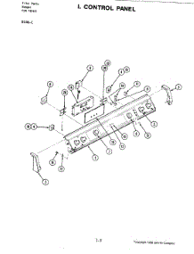 06 - Control Panel parts for Jenn-Air Range D146-C from AppliancePartsPros.com
