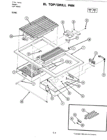 09 - Top parts for Jenn-Air Range D146-C from AppliancePartsPros.com