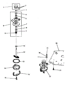 03 - 25178 Pump Assy parts for Amana Washer DA3080 from AppliancePartsPros.com
