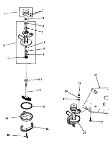 03 - 25178 Pump Assy parts for Amana Washer DA3201 from AppliancePartsPros.com