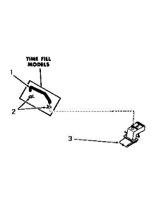 26 - Water Inlet & Filler Hose parts for Amana Washer DA3201 from AppliancePartsPros.com