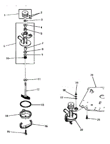 18 - Pump Assy parts for Amana Washer DA3500 from AppliancePartsPros.com