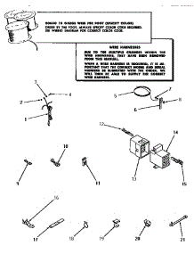 17 - Power Cord, Wire And Terminals parts for Amana Washer DA3661 from AppliancePartsPros.com